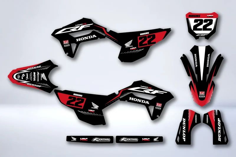 Kit Déco HONDA CRF 250 2022-2024 & CRF 450 2021-2024 - RAVZEN
