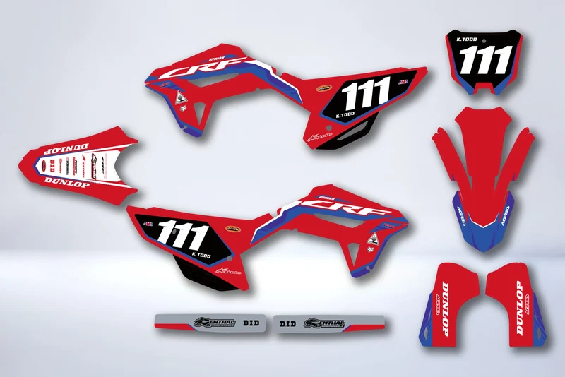 Kit Déco HONDA CRF 250 2022-2024 & CRF 450 2021-2024 - NYKZIX