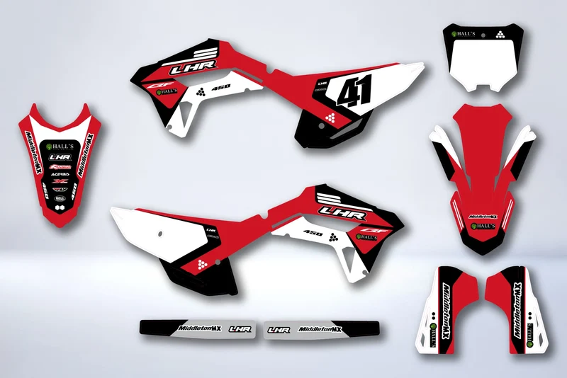 Kit Déco HONDA CRF 250 2022-2024 & CRF 450 2021-2024 - ODYDOR