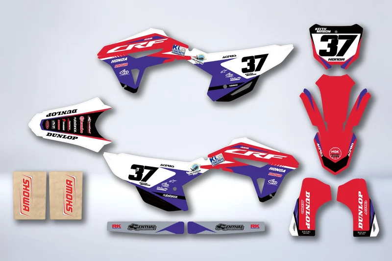 Kit Déco HONDA CRF 250 2022-2024 & CRF 450 2021-2024 - FYRVOK