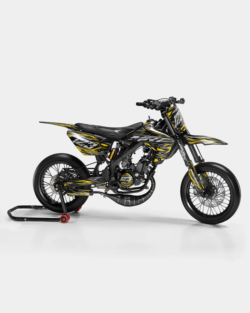 LUEUR - Kit deco RIEJU 50cc - Jaune Foncé