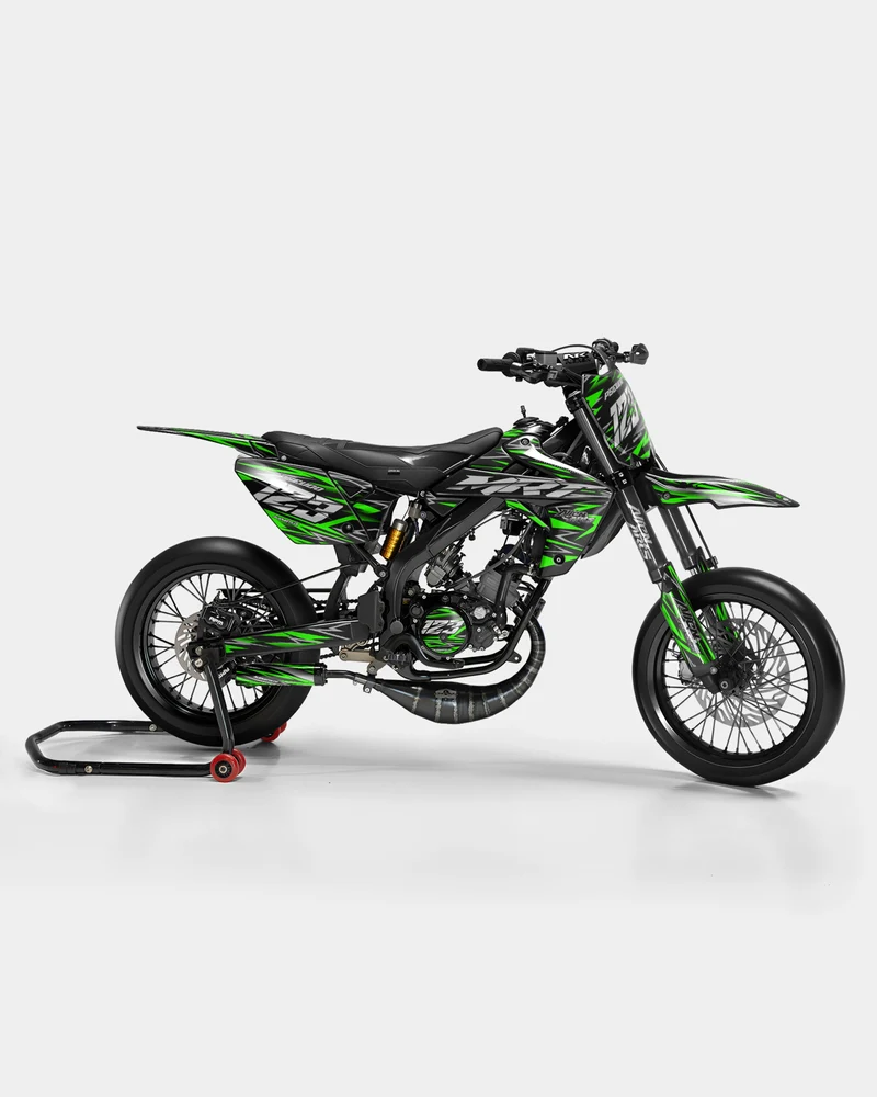 LUEUR - Kit deco RIEJU 50cc - Vert