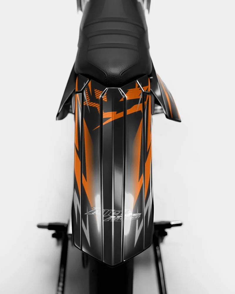 LUEUR - Kit deco RIEJU 50cc - Orange