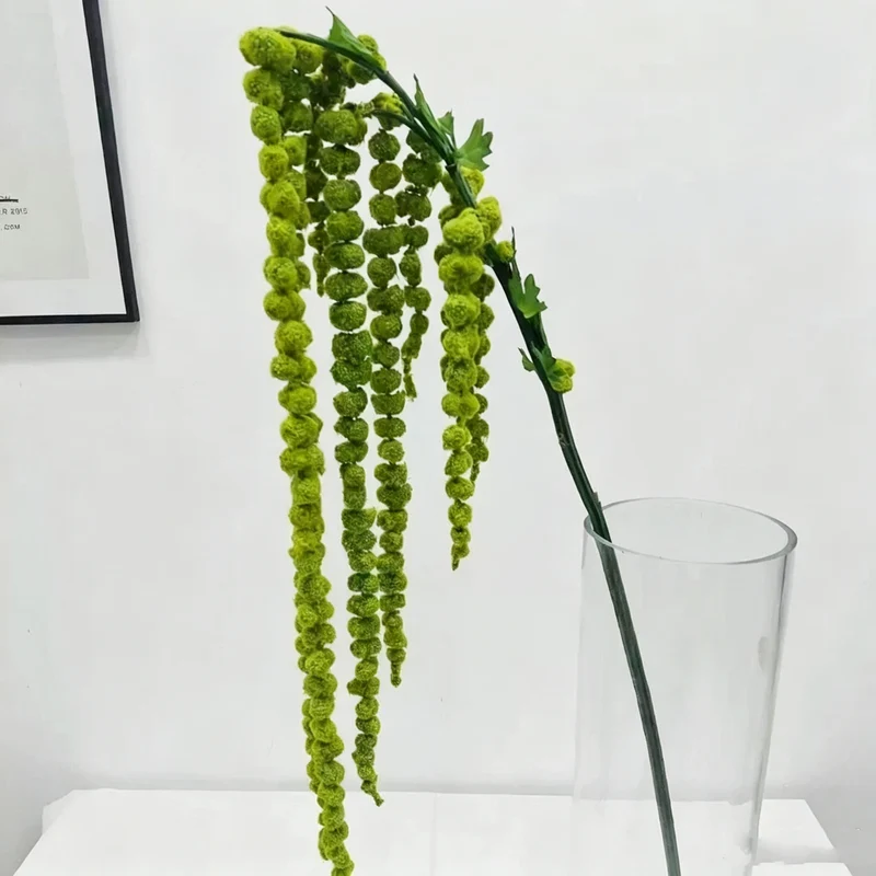 Künstliche Hängepflanze 100 cm, realistische Beerengirlande, hängende Kunstpflanze für Wanddeko, Hochzeit, Gastronomie, langlebige Deko-Ranke