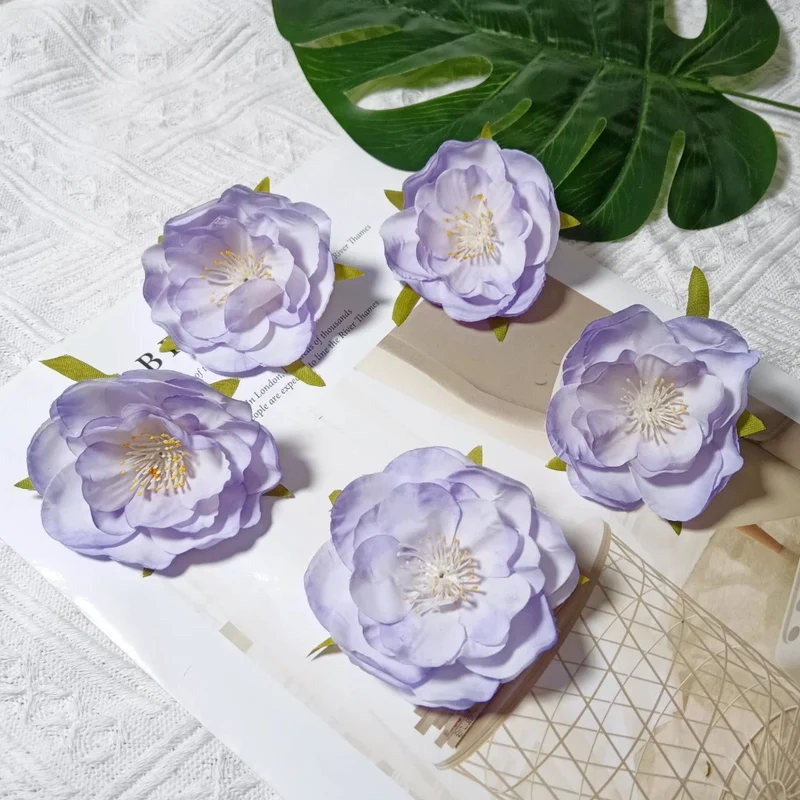 Künstliche Camellia Blüten, 6cm, realistisch, ideal für Hochzeiten, DIY Dekoration, Geschenkschachteln, Floristen, Eventplaner