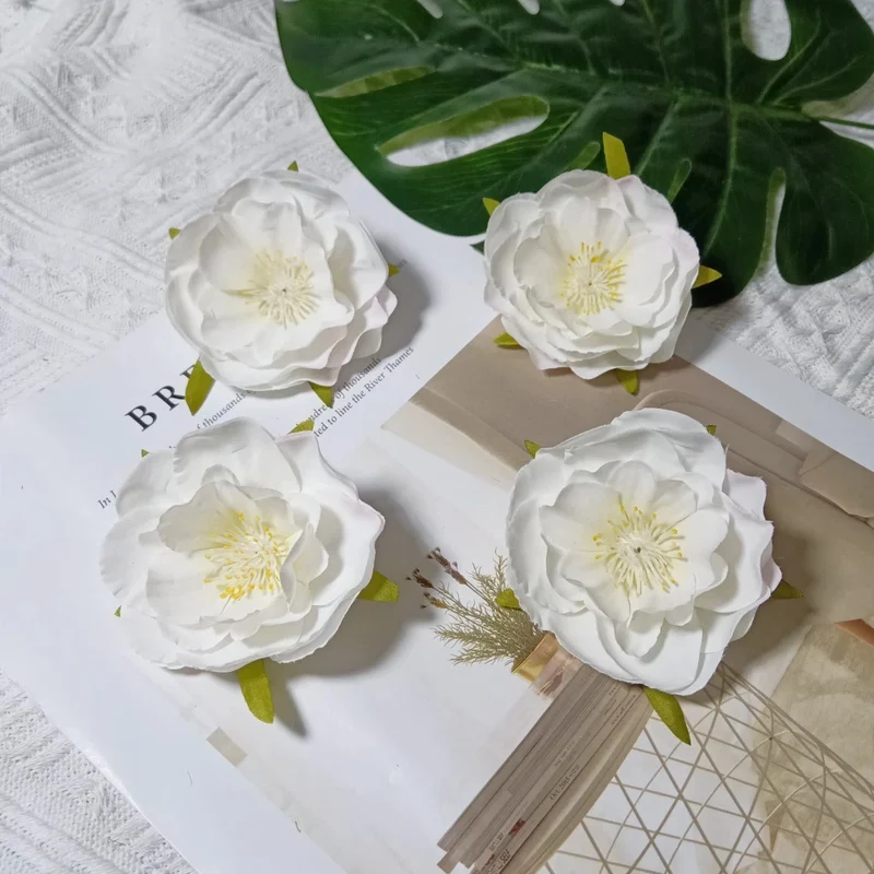 Künstliche Camellia Blüten, 6cm, realistisch, ideal für Hochzeiten, DIY Dekoration, Geschenkschachteln, Floristen, Eventplaner