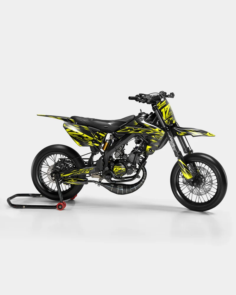 SABLE - Kit deco RIEJU 50cc - Jaune