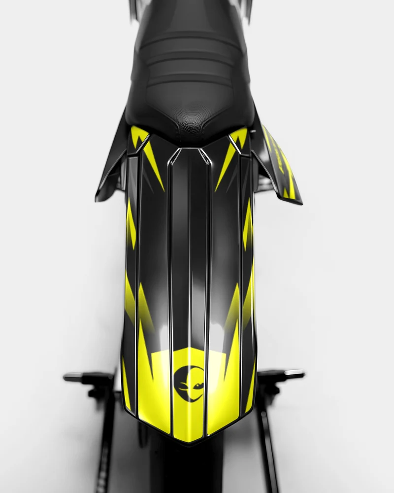 SABLE - Kit deco RIEJU 50cc - Jaune