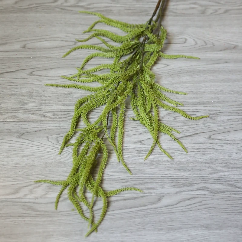 Künstlicher Fuchsschwanz hängend 103 cm, Naturgetreuer Amaranth für hohe Vasen, Hochzeitsfloristik, Event-Deko, 3 Farben