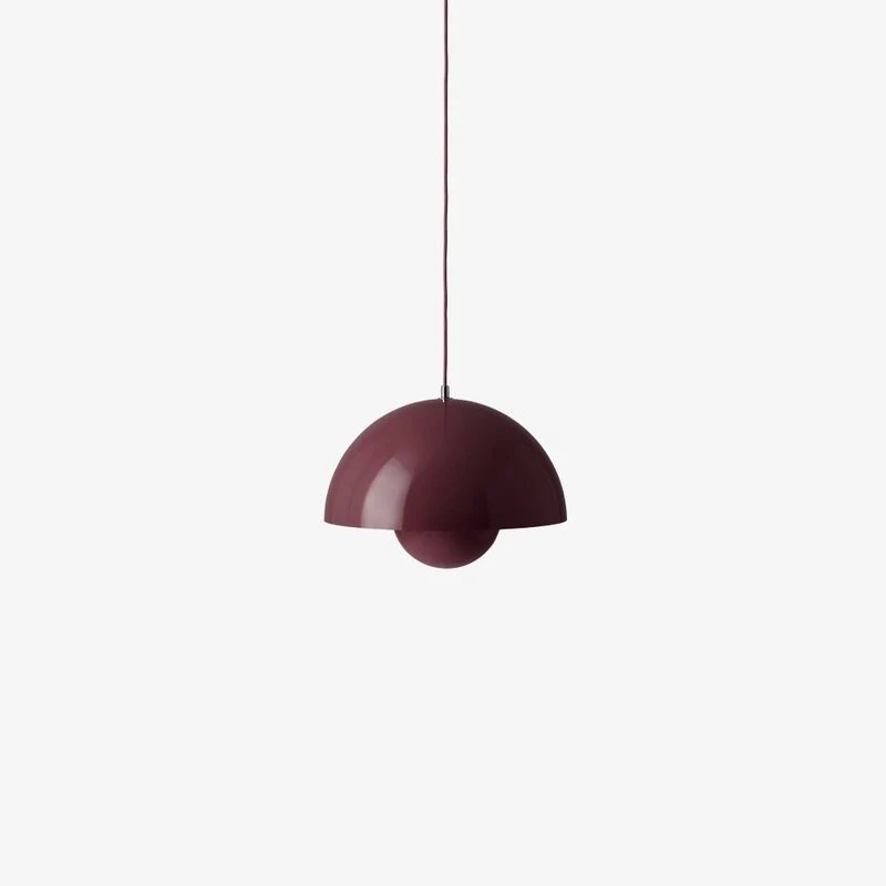 VP7 Flowerpot Pendelleuchte Dark Plum - &Tradition