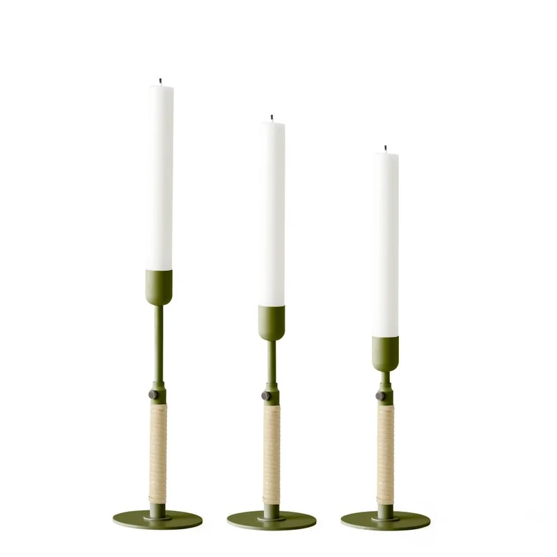 Kerzenhalter Duca Olive Green - AUDO