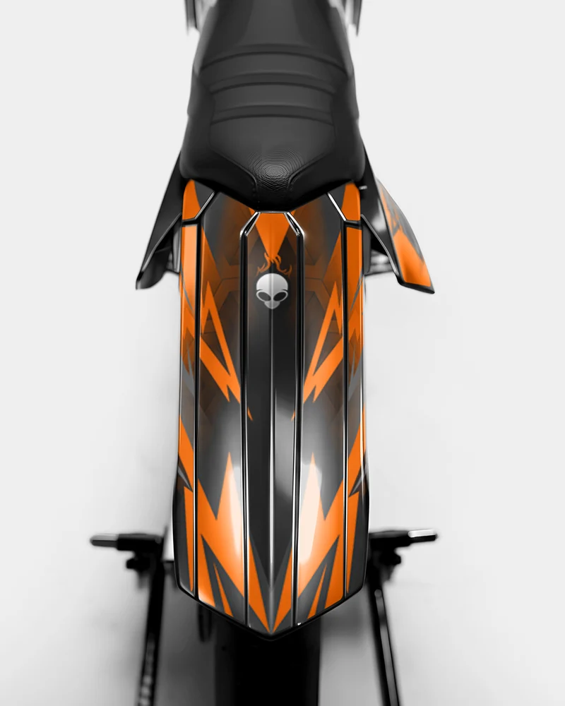 ZÉPHYR - Kit deco RIEJU 50cc - Orange