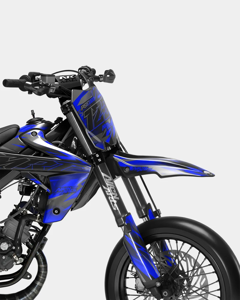 ZÉPHYR - Kit deco RIEJU 50cc - Bleu Foncé