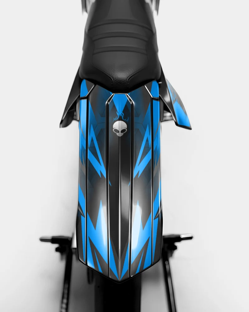 ZÉPHYR - Kit deco RIEJU 50cc - Bleu