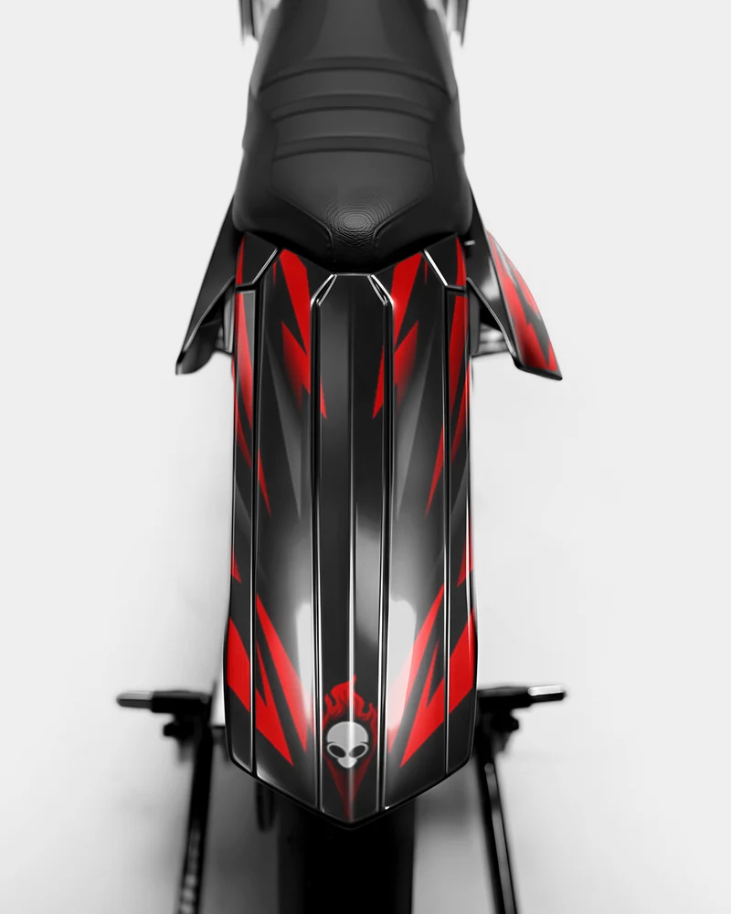 VITRA - Kit deco RIEJU 50cc - Rouge