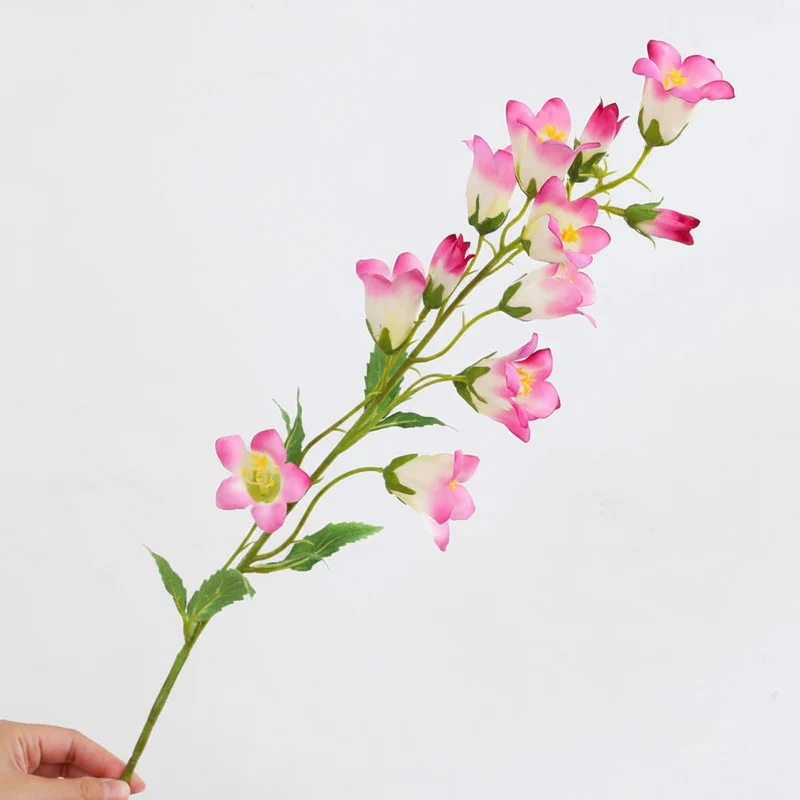 Kunstblumen Windblumen 3er Set, 76 cm hoch – Realistische Seidenblumen für Hochzeit, Tischdeko & Floristik