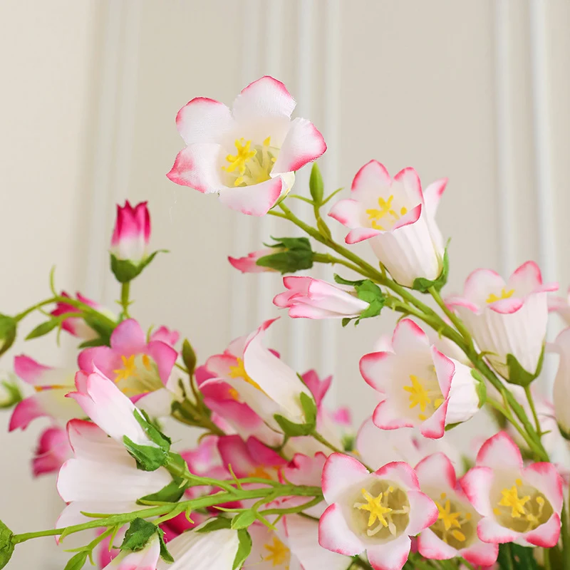 Kunstblumen Windblumen 3er Set, 76 cm hoch – Realistische Seidenblumen für Hochzeit, Tischdeko & Floristik