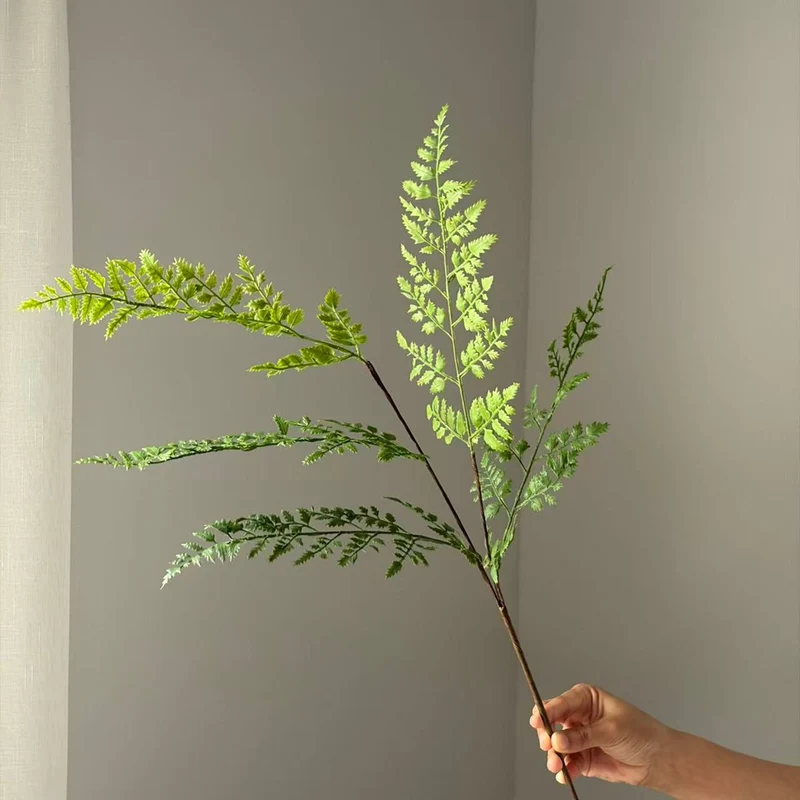 Hochwertige künstliche Blattzweige 71 cm, täuschend echt, ideal für Hochzeiten, Floristen, Innendekoration, langlebig und pflegeleicht