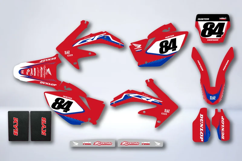 Kit Déco HONDA CRF 250 2004-2009 - LOKRON