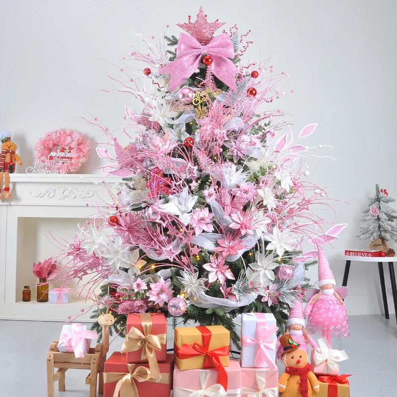 23 Modelle Künstliche Weihnachts-Kiefernnüsse & Beerensteckzweige – Rote & Weiße Beeren, Kiefernnüsse für Weihnachtsbaum, Kränze & Festliche Deko