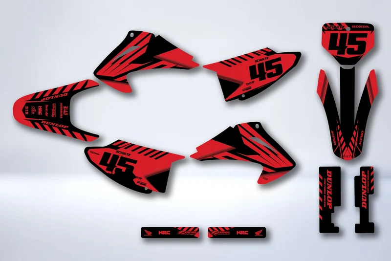 Kit Déco HONDA CRF 150 F / 230 F 2002-2014 - BORKOR