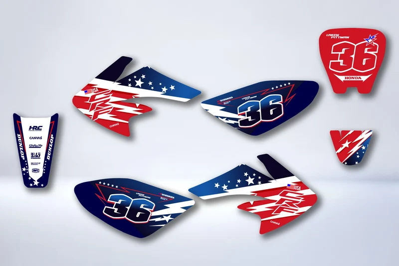 Kit Déco HONDA CRF 150 F / 230 F 2002-2014 - XANVOK