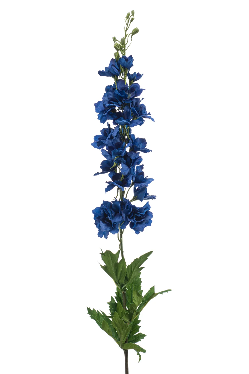 Delphinium künstlich 90 cm - 1 Stiel - Blau