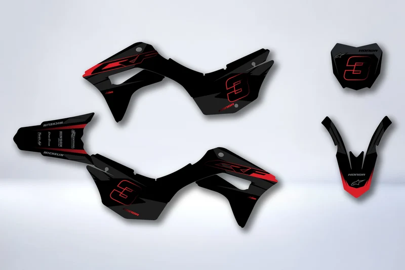 Kit Déco HONDA CRF 125 F 2019-2025 - VISVOK