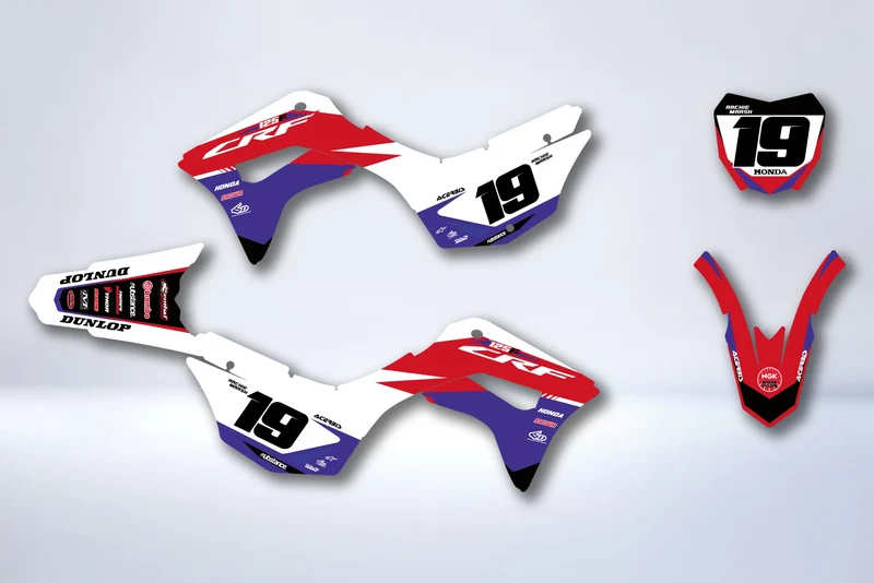 Kit Déco HONDA CRF 125 F 2019-2025 - ZULFEN