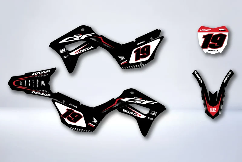 Kit Déco HONDA CRF 125 F 2019-2025 - RIXQUOR
