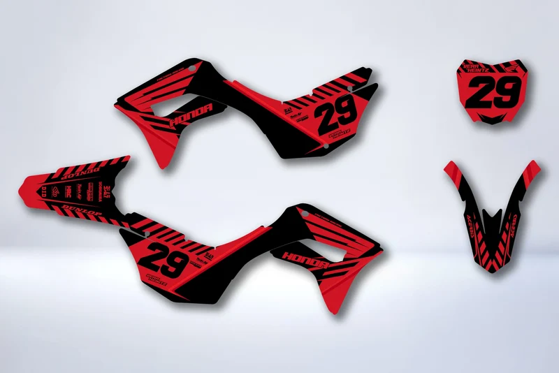 Kit Déco HONDA CRF 125 F 2019-2025 - LOKTRIX