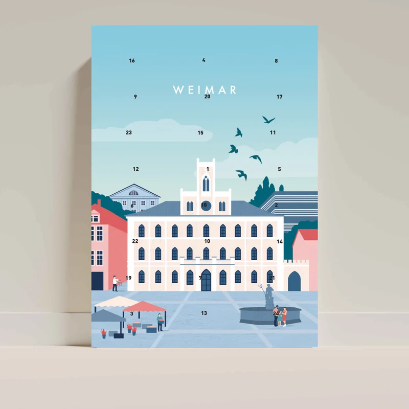Adventskalender Schokolade Weimar - DesignWe.Love