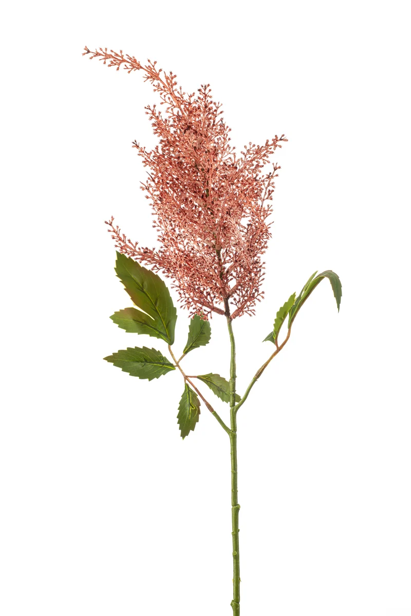 Prachtspiere künstlich 70 cm - 1 Stiel - Coral