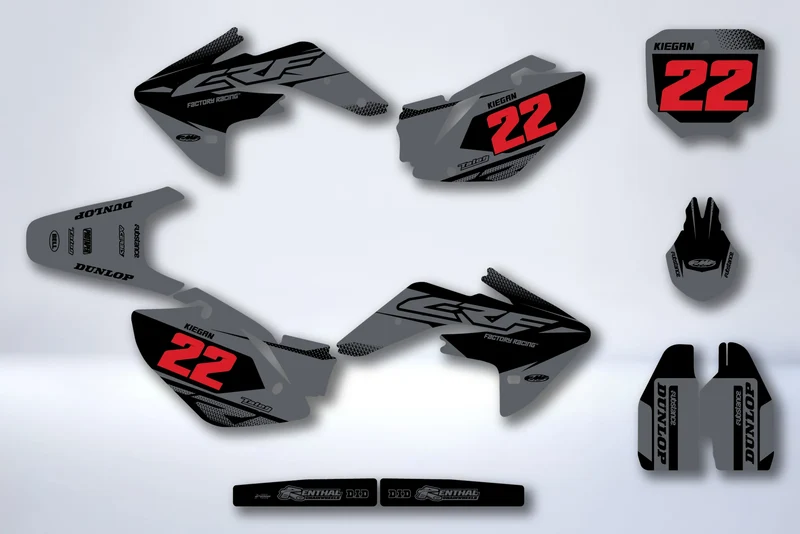 Kit Déco HONDA CRF 150 R 2007-2025 - PYRXAR