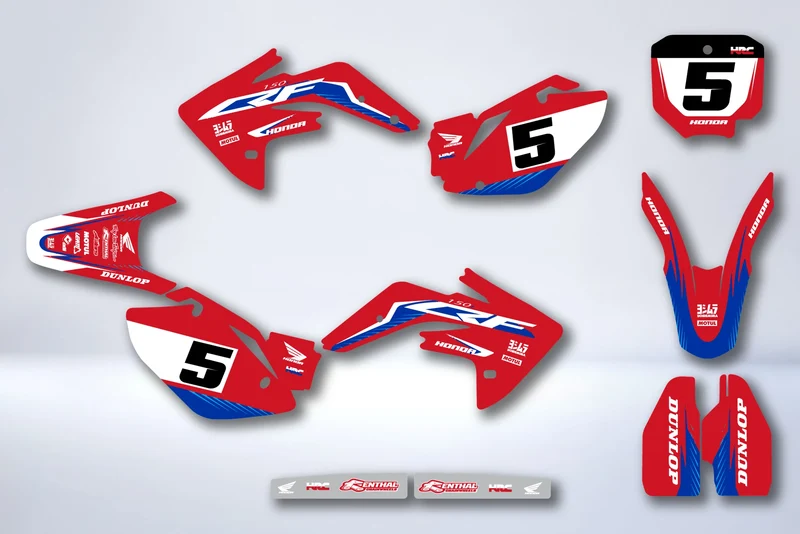 Kit Déco HONDA CRF 150 R 2007-2025 - VULSAR