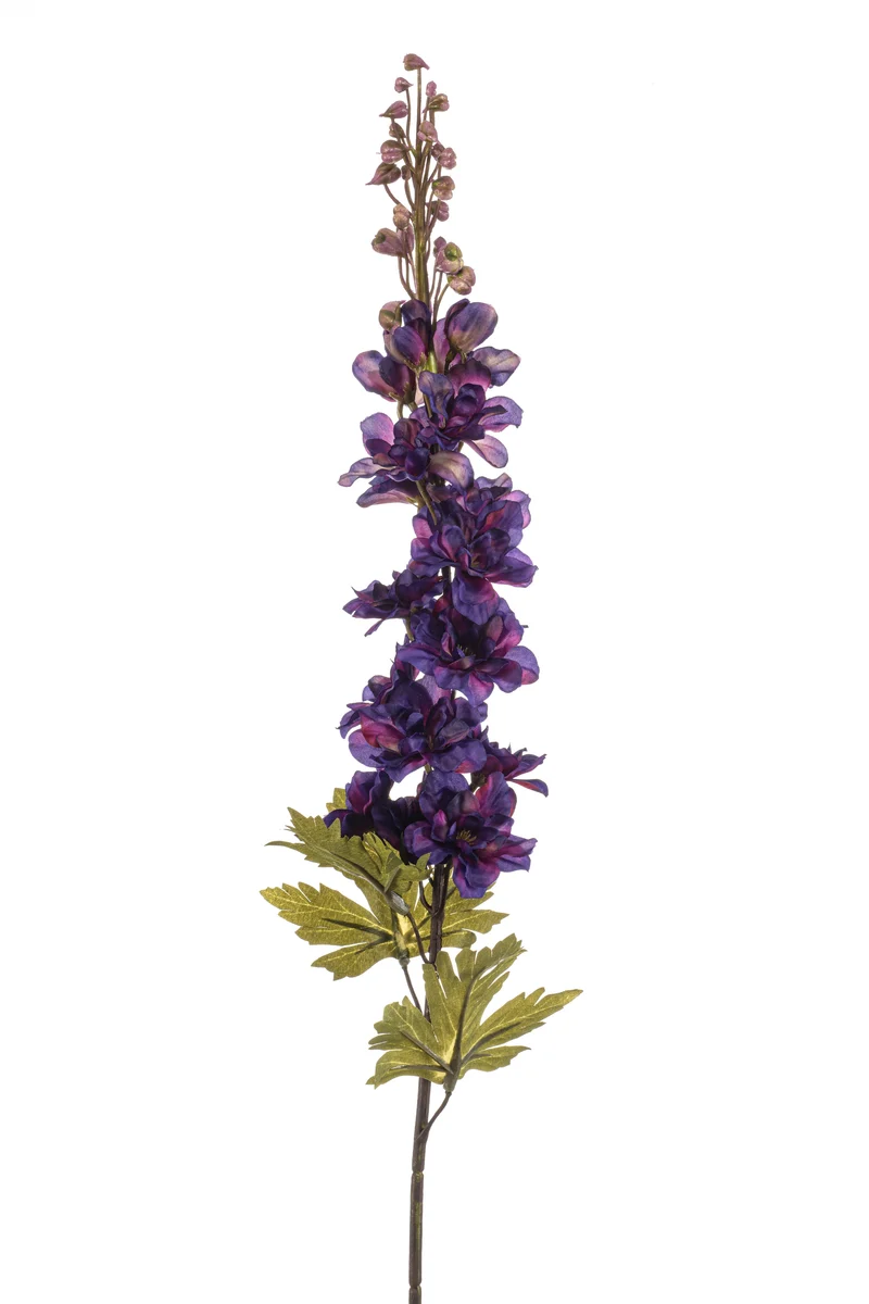 Delphinium künstlich 78 cm - 1 Stiel - Lila