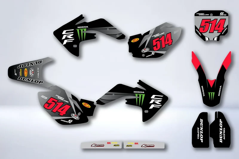 Kit Déco HONDA CRF 150 R 2007-2025 - BRURON