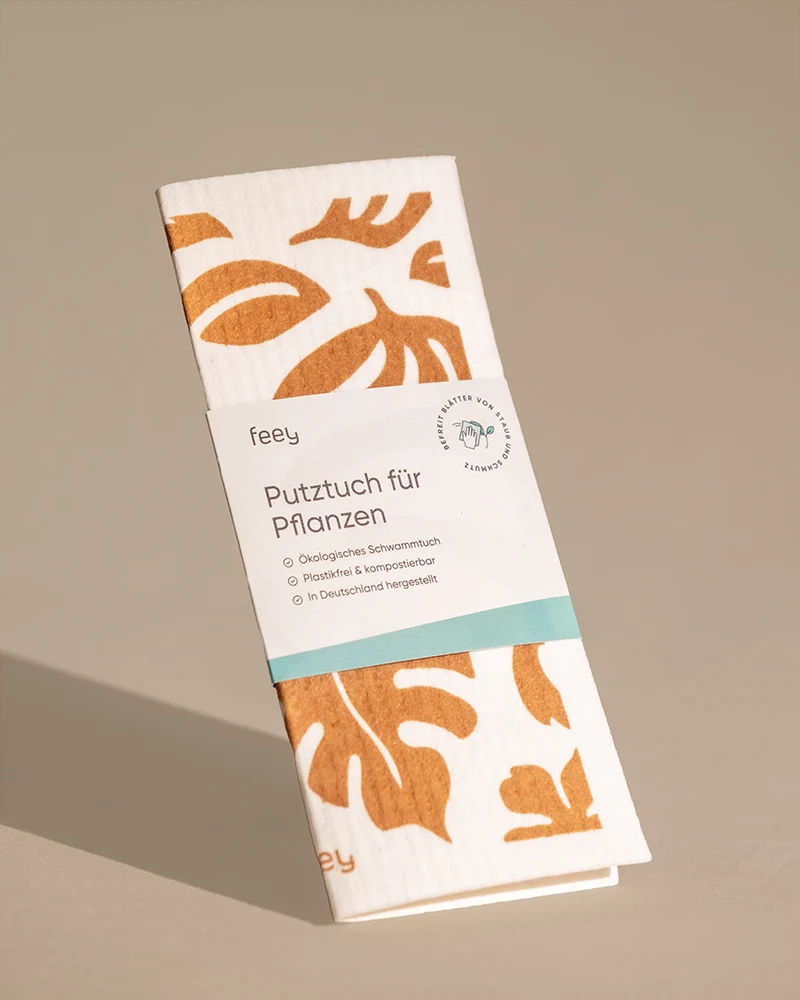 Putztuch für Pflanzen