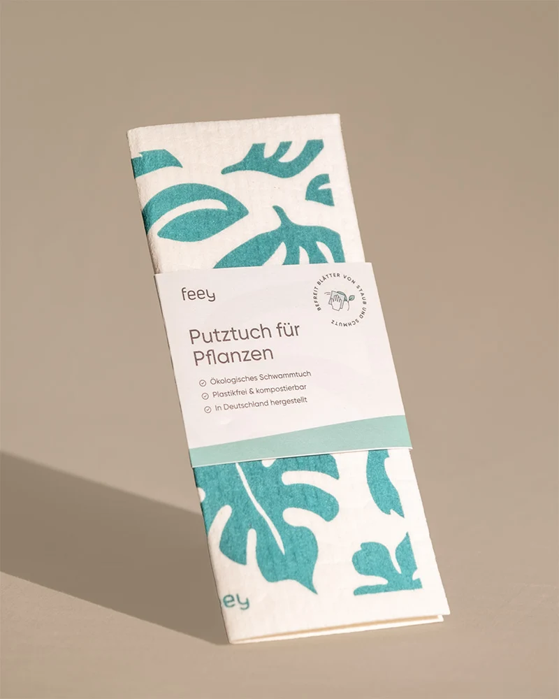 Putztuch für Pflanzen