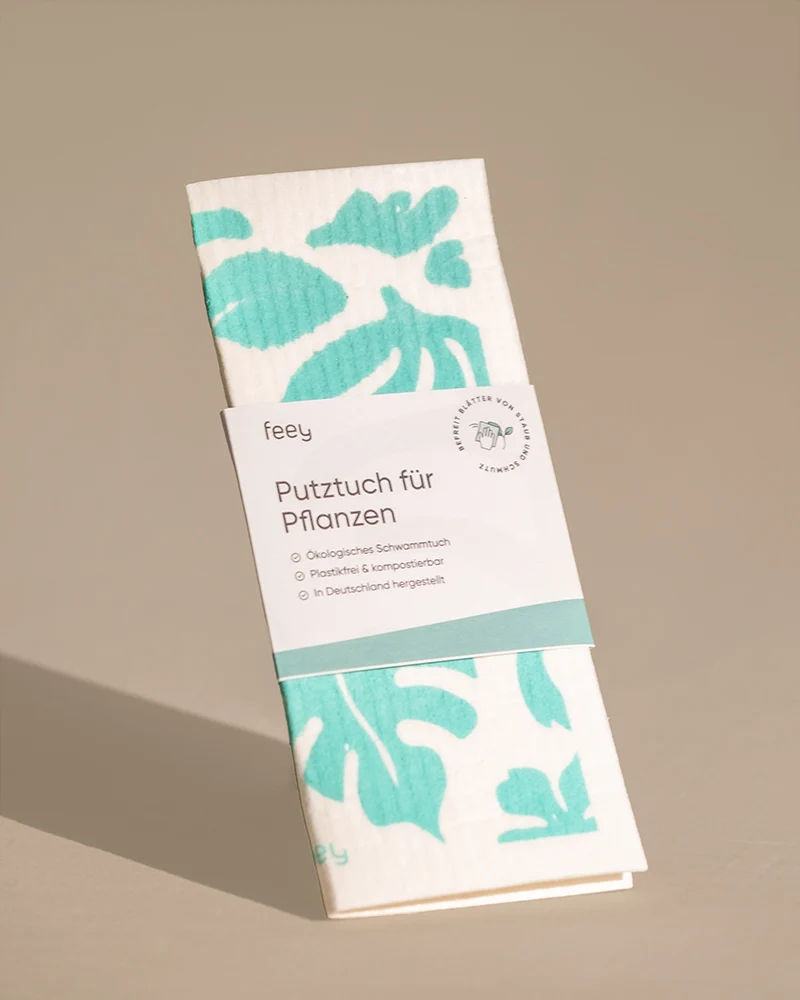 Putztuch für Pflanzen