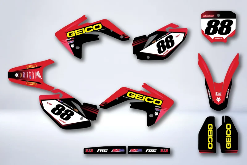 Kit Déco HONDA CRF 150 R 2007-2025 - TUNVOK