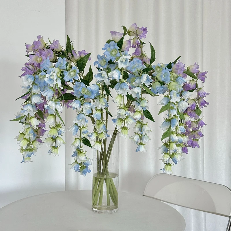 98 cm Extralange künstliche hängende Glockenblumen - Perfect für Hausdekoration