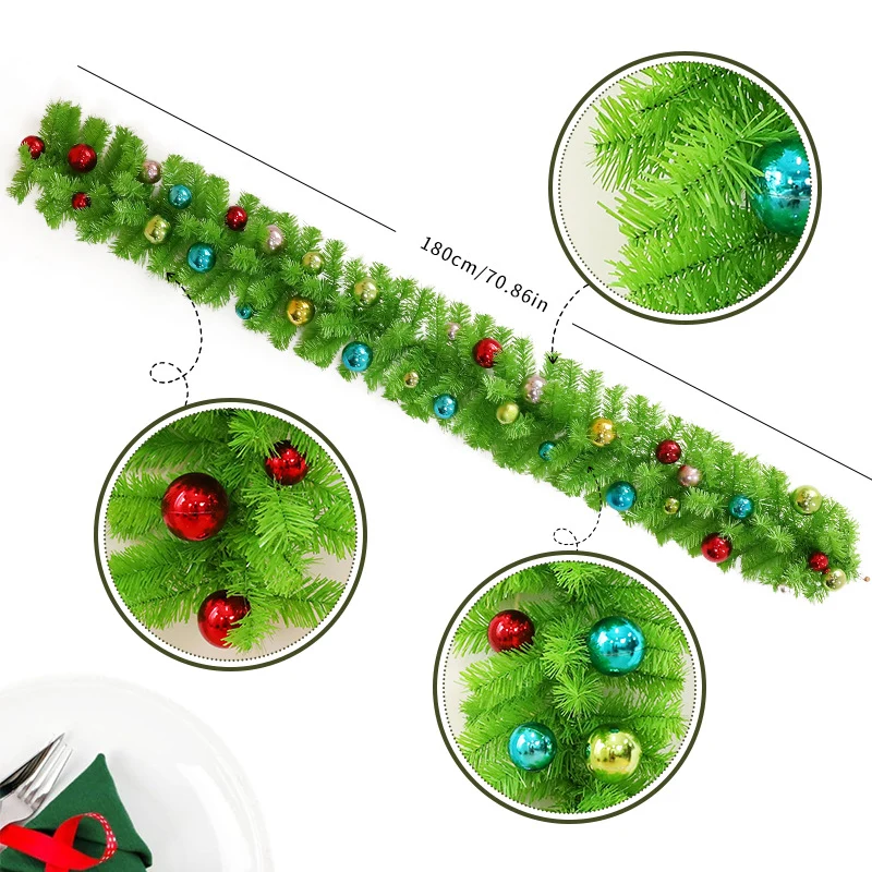 Biegsamer Weihnachtsbaum Phantastische Weihnachtsgirlande Phantastische Deko