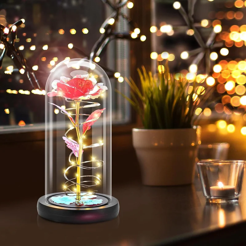 Ewige Rose Idealgeschenk für Frauen – Mama, Freundin, Oma zu Geburtstag, Muttertag, Valentinstag & Weihnachten