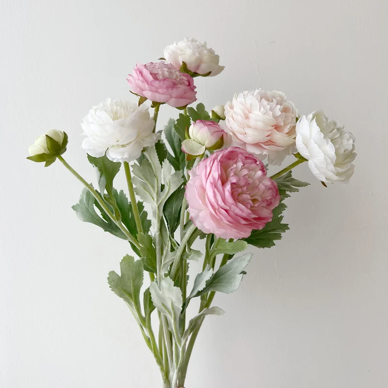 50cm künstliche Pfingstrose Realistische Kunstorchidee für Blumenarrangements, Home Decor, Bürodekoration, Hochzeitszentren, DIY-Projekte