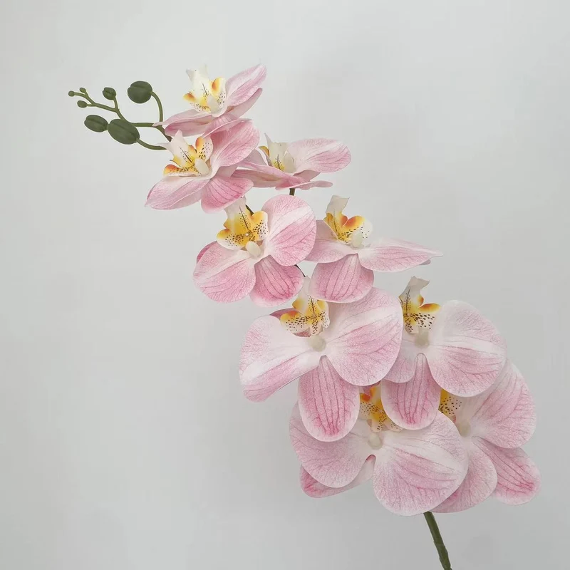 100cm künstliche Phalaenopsis Orchideen – Realistische Kunstorchidee für Blumenarrangements, Home Decor, Bürodekoration, Hochzeitszentren, DIY-Projekte
