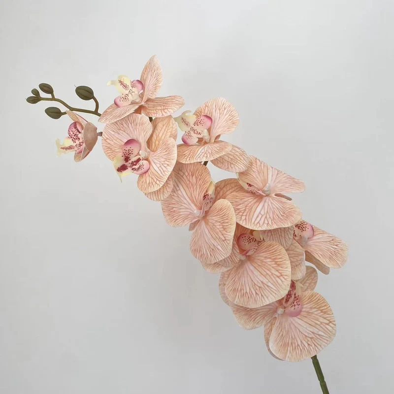 100cm künstliche Phalaenopsis Orchideen – Realistische Kunstorchidee für Blumenarrangements, Home Decor, Bürodekoration, Hochzeitszentren, DIY-Projekte
