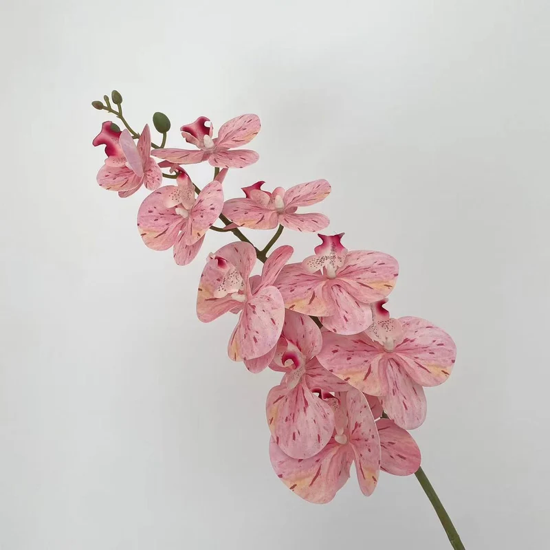 100cm künstliche Phalaenopsis Orchideen – Realistische Kunstorchidee für Blumenarrangements, Home Decor, Bürodekoration, Hochzeitszentren, DIY-Projekte