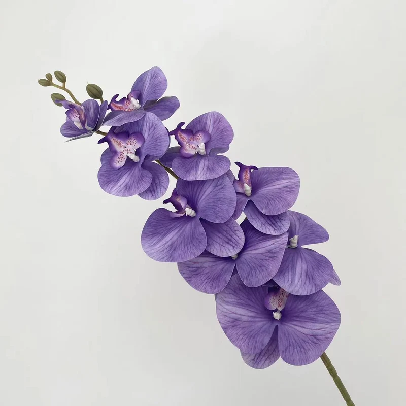 100cm künstliche Phalaenopsis Orchideen – Realistische Kunstorchidee für Blumenarrangements, Home Decor, Bürodekoration, Hochzeitszentren, DIY-Projekte