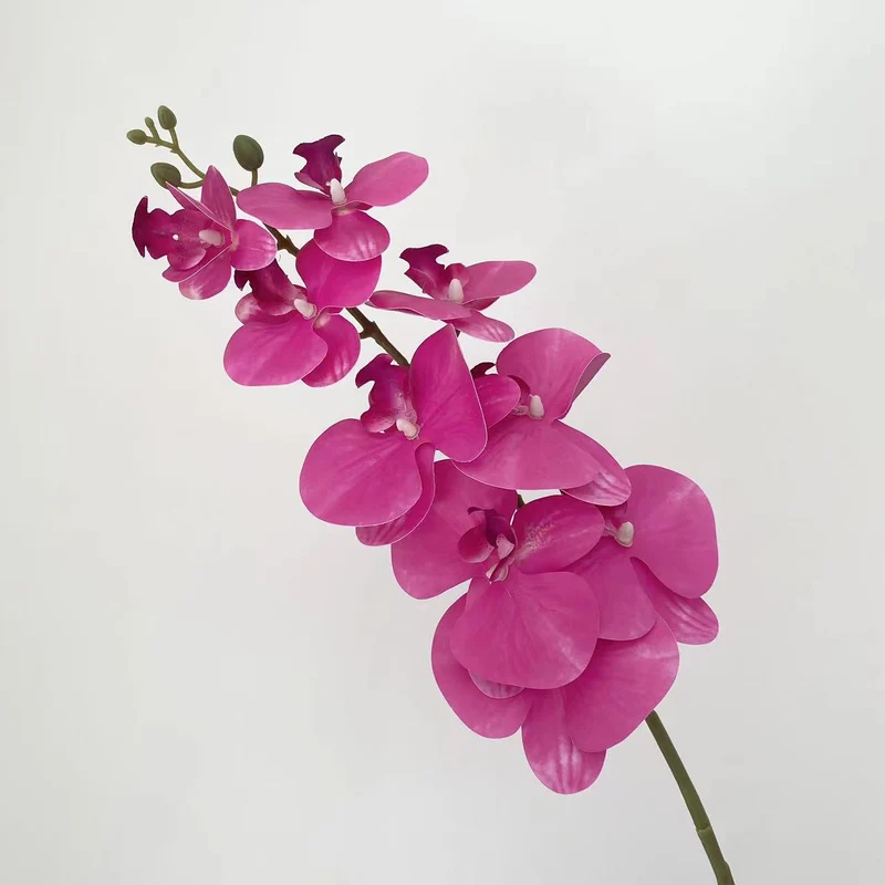 100cm künstliche Phalaenopsis Orchideen – Realistische Kunstorchidee für Blumenarrangements, Home Decor, Bürodekoration, Hochzeitszentren, DIY-Projekte